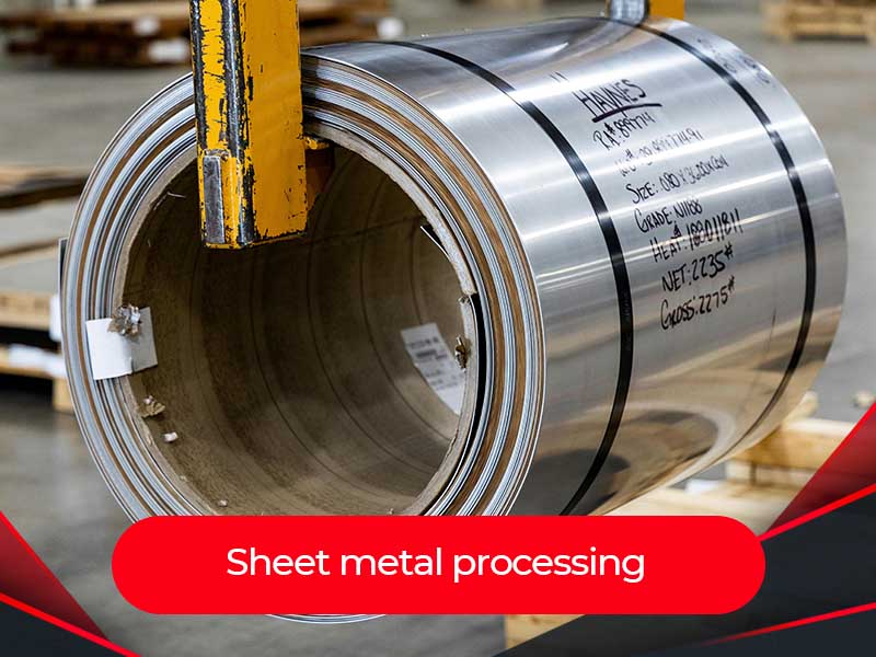 Sheet metal processing